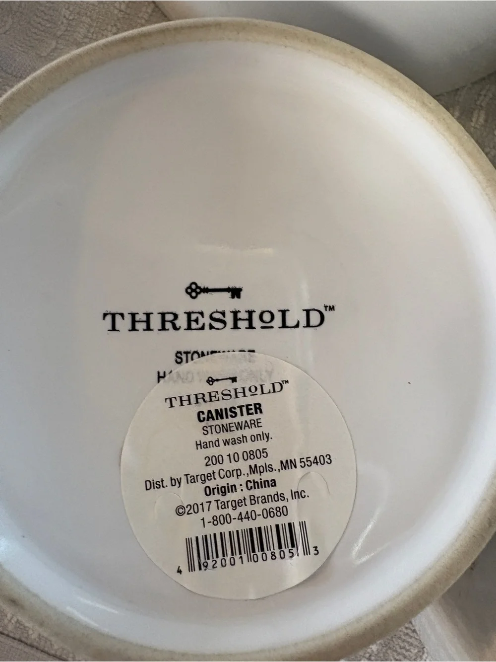 Threshold Lidded Stoneware Canister Set